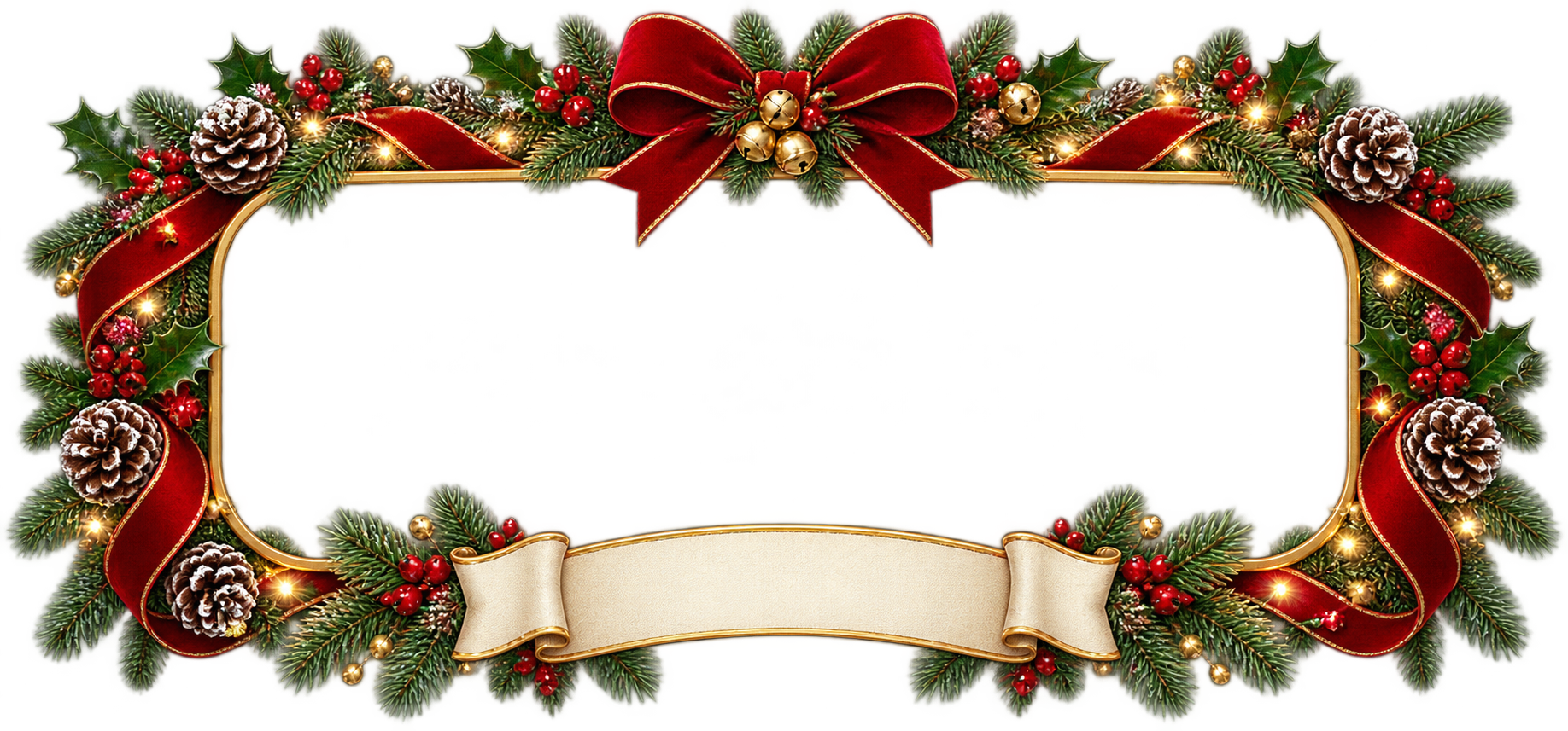 Example personalized Christmas mug template with an open photo area